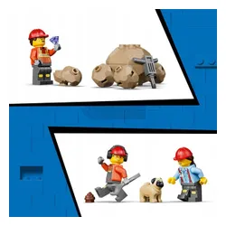 LEGO City 60494 Wywrotka i ładowarka czołowa, zestaw klocków 8+