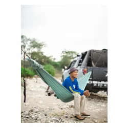 Hamak Ticket To The Moon Compact Hammock - petrol green