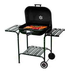 Grill węglowy VELACO VL02-BLACK Czarny