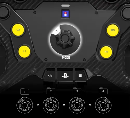 Kierownica HORI Racing Wheel APEX Formuła Czarny