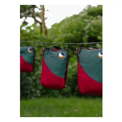 Pokrowiec podróżny Ticket To The Moon Travel Cube L- burgundy / dark green