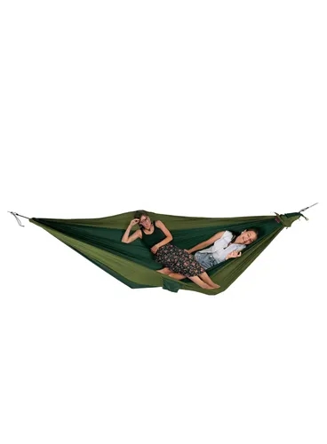 Hamak turystyczny Ticket To The Moon King Size Hammock - dark green/leaf green