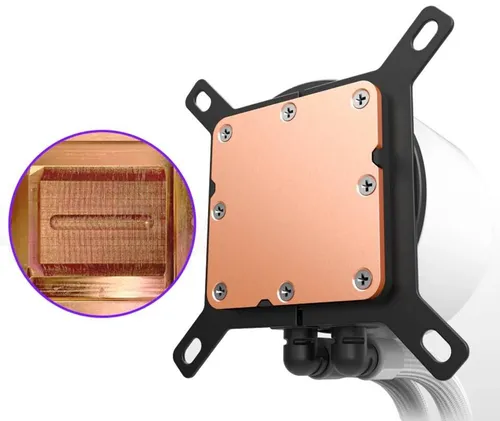 Chłodzenie wodne NZXT Kraken Plus 240 RGB Biały