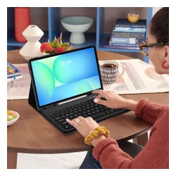 Etui na Galaxy Tab S10 FE+ Plus 13.1 X620/X626B TECH-PROTECT SC Pen + Keyboard Czarny Klawiatura