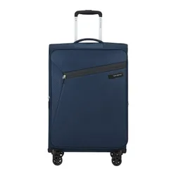 Walizka średnia poszerzana Samsonite Litebeam - midnight blue