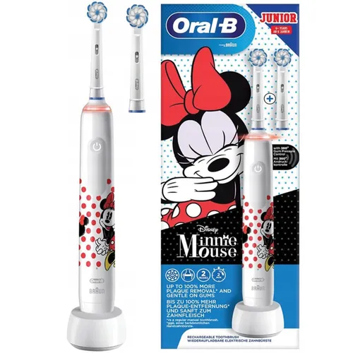 Szczoteczka Elektryczna dla Dzieci Oral-B Pro 3 Junior Myszka Minnie