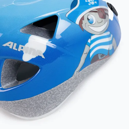 Kask rowerowy dziecięcy Alpina Ximo pirate gloss