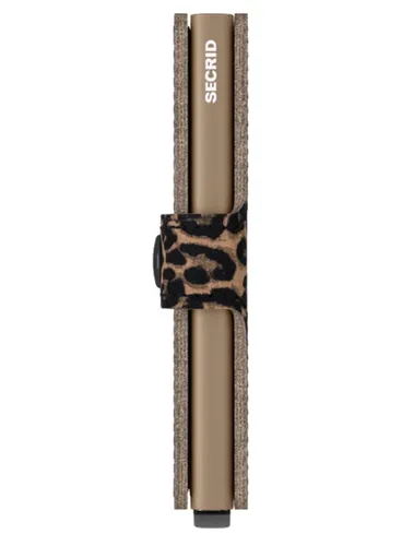Portfel kieszonkowy Secrid Miniwallet Leo - beige