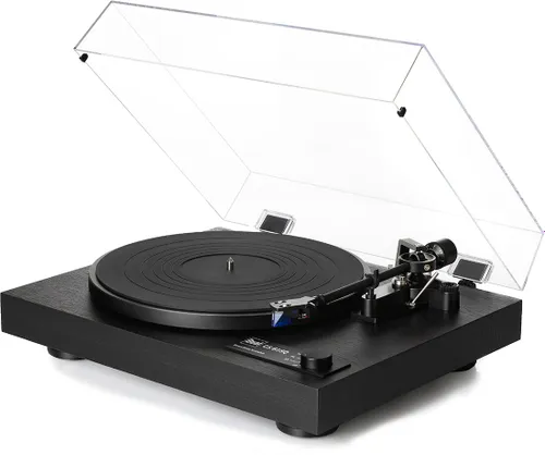 Gramofon DUAL CS 618Q Czarny, Automatyczny,Napęd bezpośredni,PrędkośĆ odtw. 33,45,78 obr./min,Przedwzmacniacz