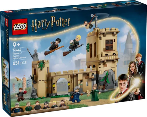 LEGO 76447 Harry Potter Zamek Hogwart: lekcja latania na miotle