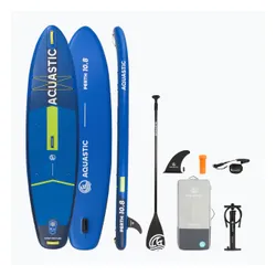 Deska SUP AQUASTIC Perth 10'8" allround ciemny niebieski