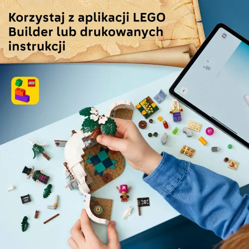 LEGO 75641 ONE PIECE: Убежище доктора Хилюлука, набор кубиков 9+