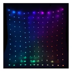 Kurtyna dekoracyjna CHRISTMAS DECORATION 231855 144 LED Sieciowe 1.2 m Transparentny