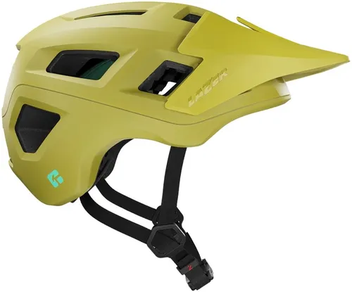 Kask rowerowy LAZER Coyote KinetiCore Zielony mat MTB z możliwością zamontowania lampki (rozmiar L)