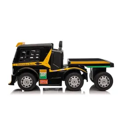 Auto Na Akumulator Ciężarówka Mercedes Z Naczepą Xmx622B LCD Mp4 Eva Skóra LED