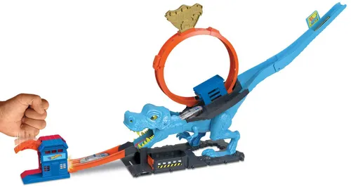 Tor Hot Wheels City Pętla T-Rexa HNP77
