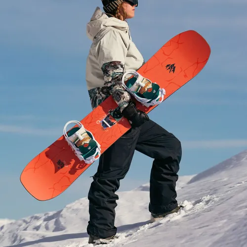 Deska snowboardowa damska Jones Rally Cat W red