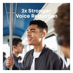 Słuchawki bezprzewodowe Soundcore Liberty 5 Dokanałowe Bluetooth 5.4 Biały