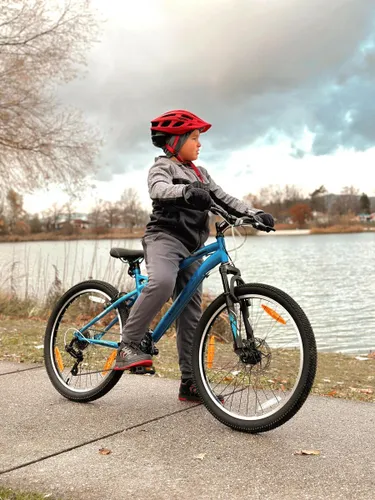Rower dziecięcy HUFFY Extent 24 cali dla chłopca Niebieski