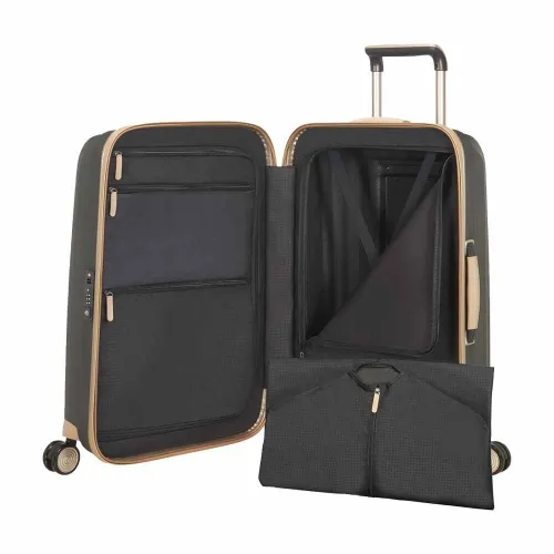 Valiza standard Samsonite Lite-Cube Prime-grafit mat
