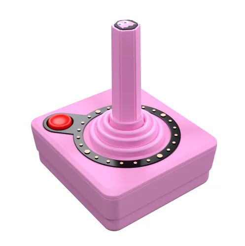 Joystick Atari CX40+ Pac-Man Edition do Atari 2600+ / 7800+ Bezprzewodowy Różowy