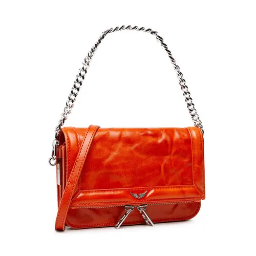 Zadig & Voltaire Rock Nano Roman Lustruit Lwba00075 Sac De Apus De Soare