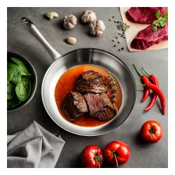 FISSLER Catania 28 cm - patelnia ze stali nierdzewnej