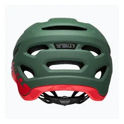 Kask rowerowy Bell 4Forty gloss dark green/infrared