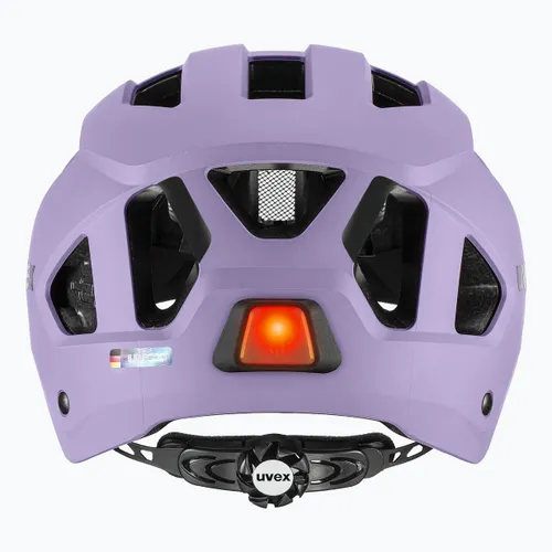 Kask rowerowy UVEX City Stride lilac matt