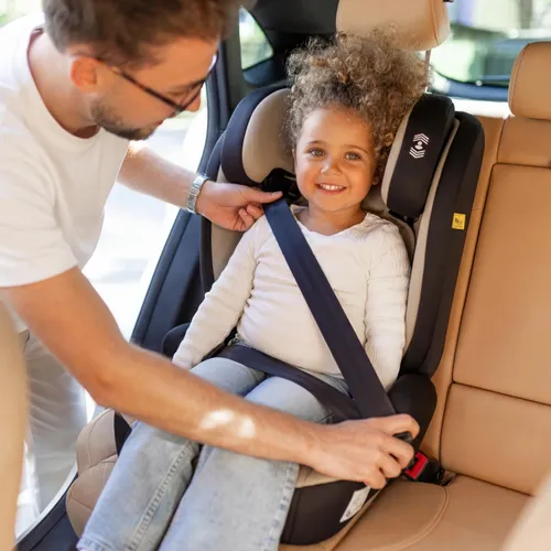 Fotelik samochodowy TULANO Joy 45 I-Size 100-150 cm (15-36 kg) Beżowy