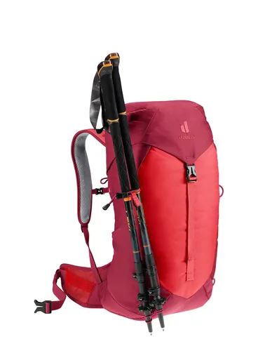 Plecak z siatką dystansową Deuter AC Lite 24 - cherry/masala
