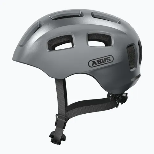 Kask rowerowy dziecięcy ABUS Youn-I 2.0 graphite silver