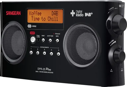 Радиоприемник Sangean HEDONIC 250 DPR - 25 + FM-радио DAB + черный