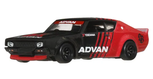 Zestaw pojazdów Hot Wheels Premium Advan Racing Team JBM06 (4 szt.)