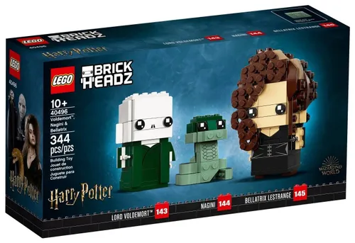 LEGO BrickHeadz 40496 Voldemort, Nagini i Bellatrix