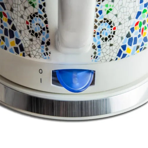 Czajnik elektryczny ceramiczny CONCEPT MOZAIKA BIAŁY 1,5 l