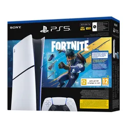 Konsola SONY PlayStation 5 Digital Slim Edition 825GB E-chassis + Fortnite Pakiet Rozkwitający Chaos