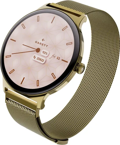 Smartwatch GARETT Verona 2 Złoty Mesh