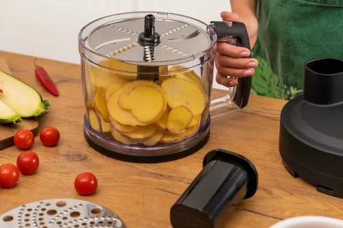 Blender GÖTZE & JENSEN HB950K Inox z krajarką w kostkę