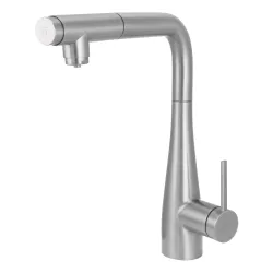 Bateria Deante Eridan BRE_F75M Stal szczotkowana