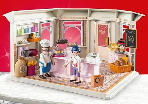 Playmobil Zestaw figurek Miraculum 71863 Francuska piekarnia