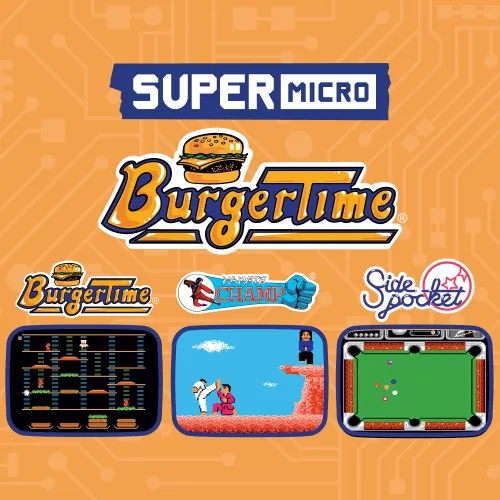 Konsola EVERCADE Super Micro - Burger Time