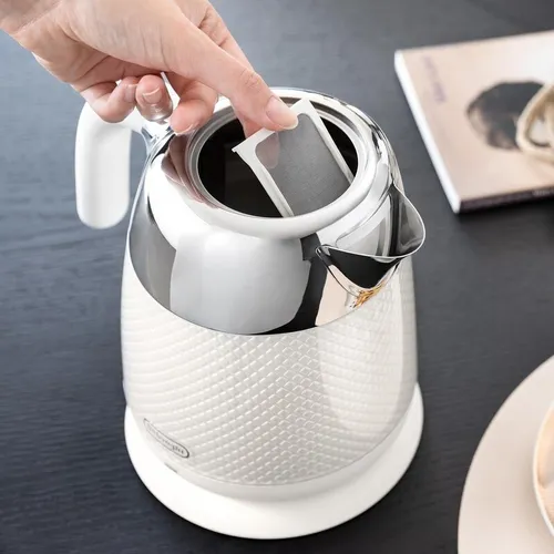 Czajnik DELONGHI KBL2001W Luminosa Kremowy