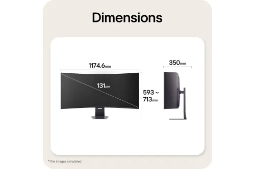 Monitor LG UltraGear evo G9 52G930B-B 51,6" 5K2K VA 240Hz 1ms Zakrzywiony Gamingowy