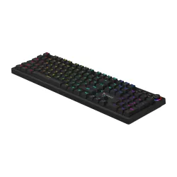 Klawiatura mechaniczna Savio STYX Outemu Peach Silent Czarny