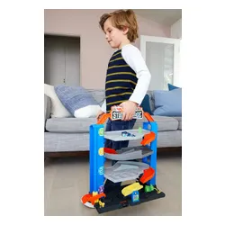 Hot Wheels Hot Wheels Zestaw Garaż Parking Z Windą + Autko