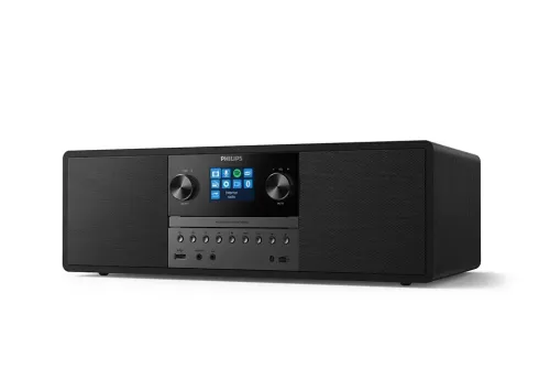 Wieża Philips TAM6805/10 50W Wi-Fi Bluetooth Radio FM, DAB+, Internetowe Czarny