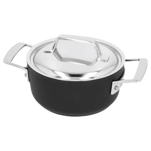 DEMEYERE Alu Pro 5 2 l - garnek aluminiowy z pokrywką