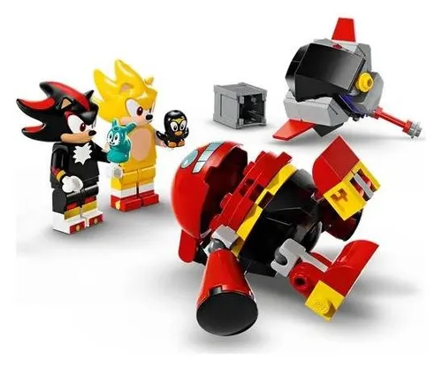 LEGO Sonic 76999 Super Sonic против Egg Drillster