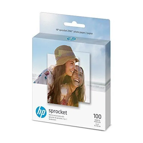 HP Sprocket Studio 2x3" 2'si 1 arada (100 adet)